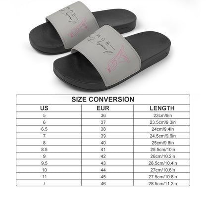 Sensually Empowered Woman home slippers (men's and women's)