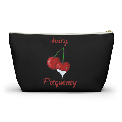 Juicy Frequency Cherries Accessory Pouch w T-bottom