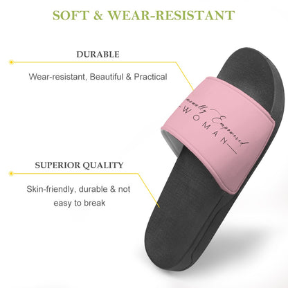 Sensually Empowered Woman home slippers (men's and women's)