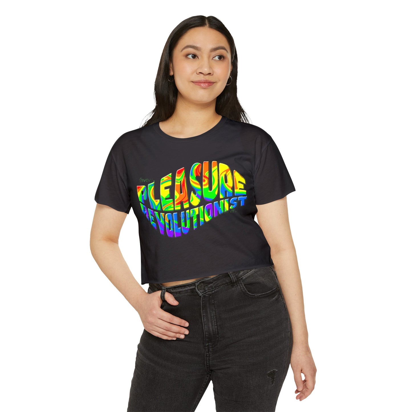 Pleasure Revolutionist Women's Festival Crop Top