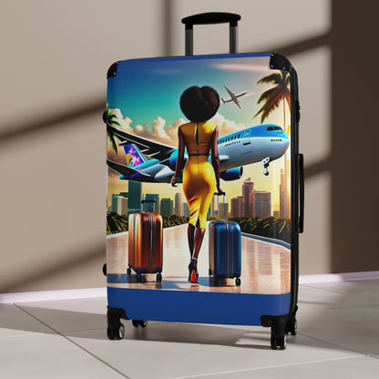 Jet Setter Collection The World Awaits Suitcase