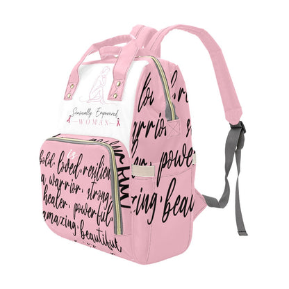Sensually Empowered Woman Multi-Function Backpack