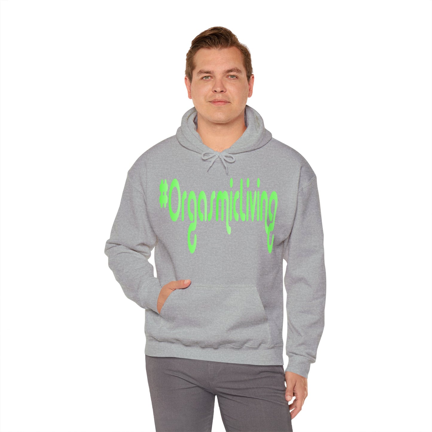 #OrgasmicLiving Hooded Sweatshirt