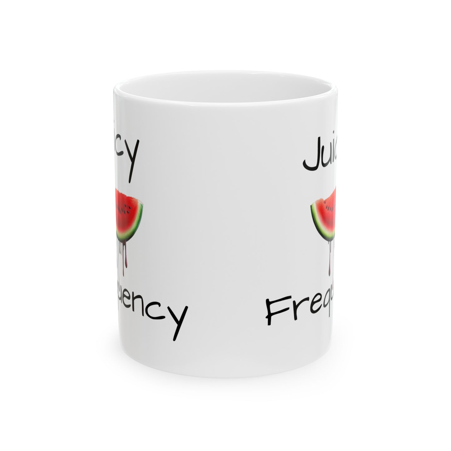 Juicy Frequency Watermelon Ceramic Mug