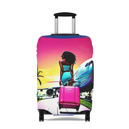 Jet Setter Collection Catching Flights Suitcase Luggage Cover