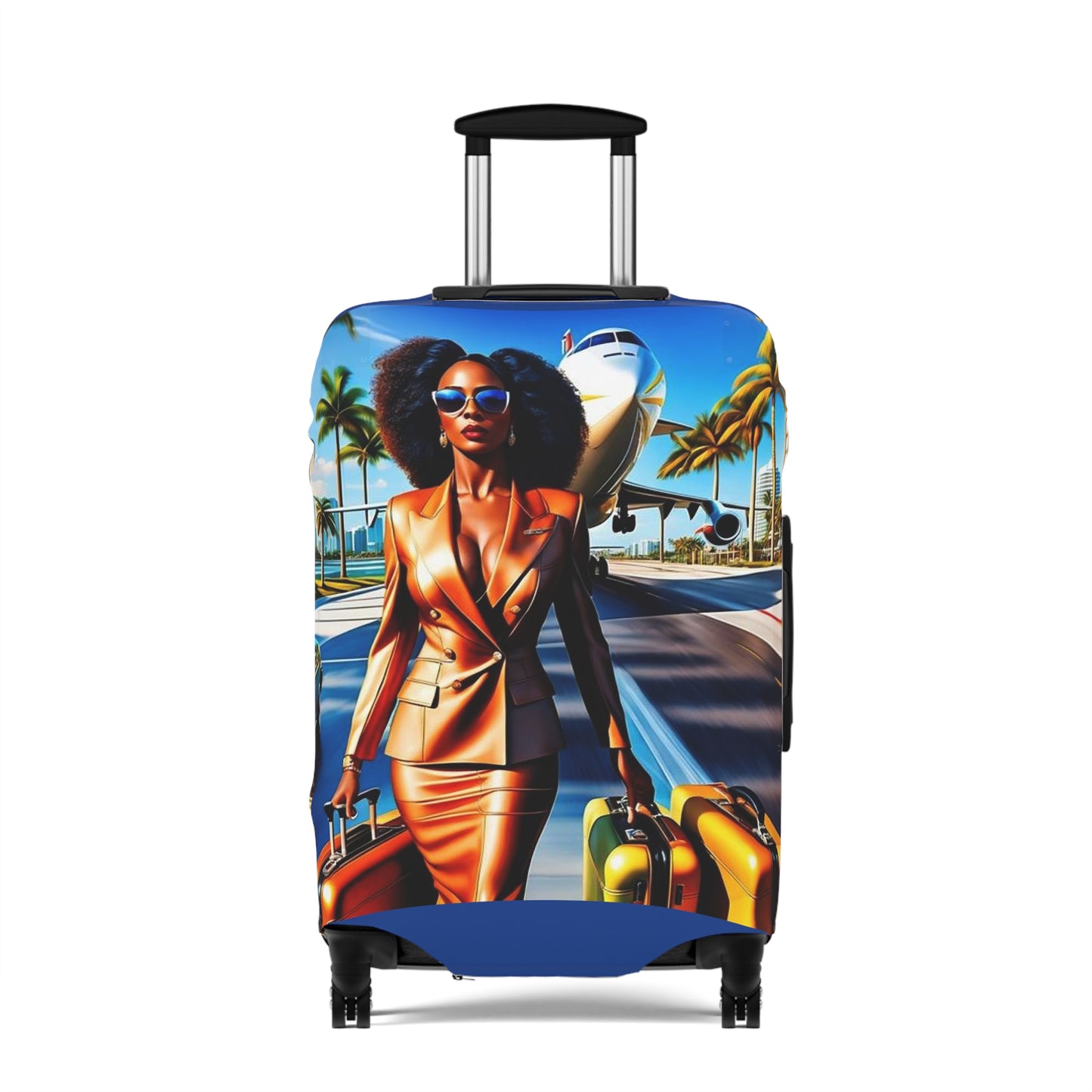 Jet Setter Collection World Class Traveler Suitcase Luggage Cover