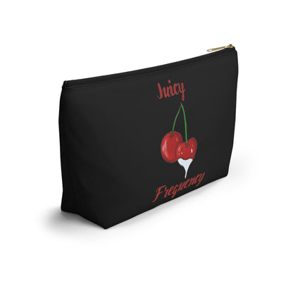 Juicy Frequency Cherries Accessory Pouch w T-bottom