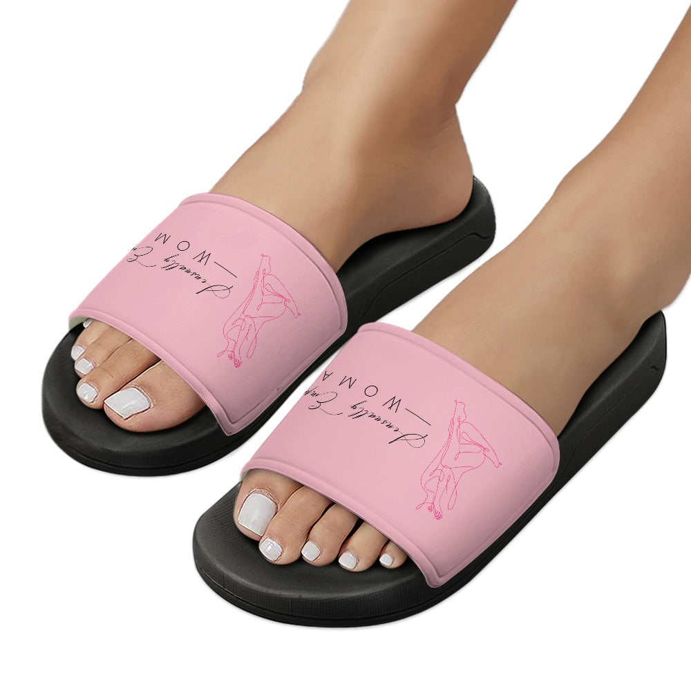 Sensually Empowered Woman home slippers (men's and women's)