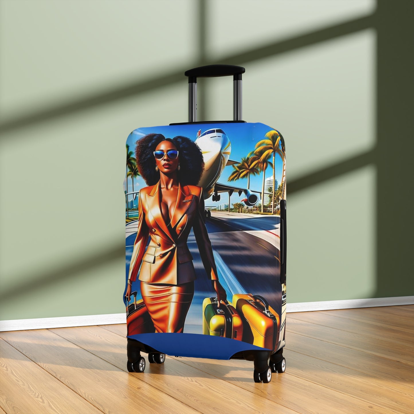 Jet Setter Collection World Class Traveler Suitcase Luggage Cover