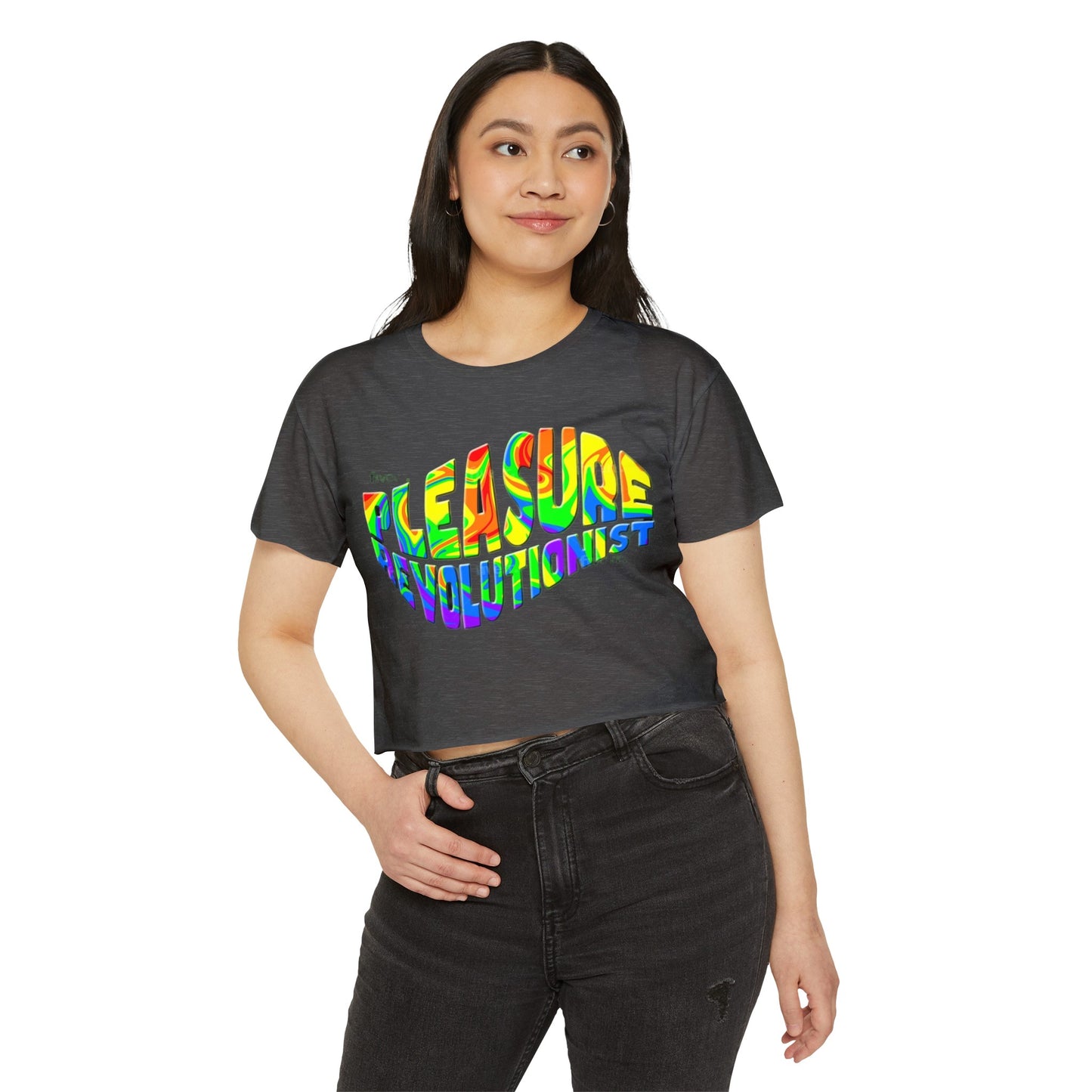 Pleasure Revolutionist Women's Festival Crop Top