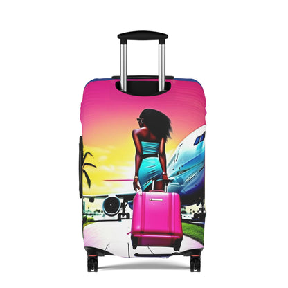 Jet Setter Collection Catching Flights Suitcase Luggage Cover