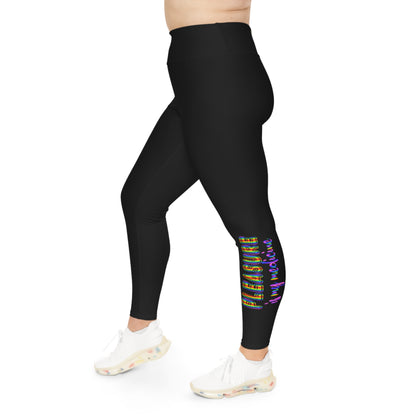 Pleasure Is My Medicine Plus Size Leggings
