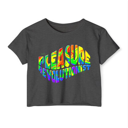 Pleasure Revolutionist Women's Festival Crop Top