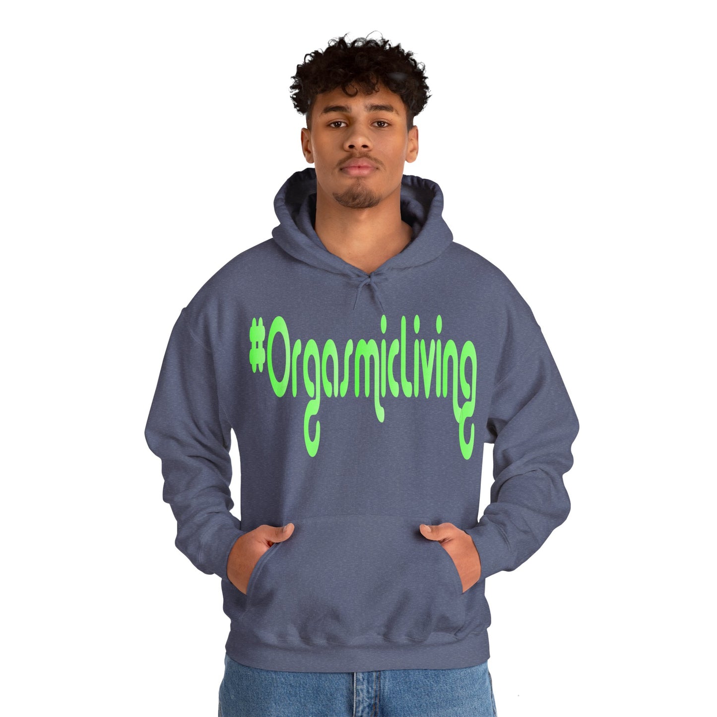 #OrgasmicLiving Hooded Sweatshirt