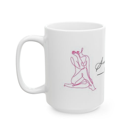 Sensually Empowered Woman Ceramic Mug