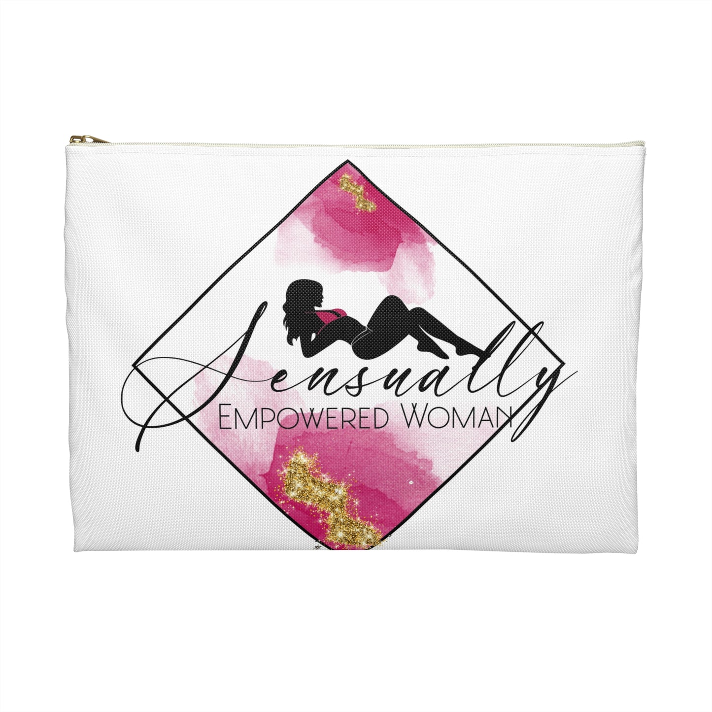 Sensually Empowered Woman II Accessory Pouch