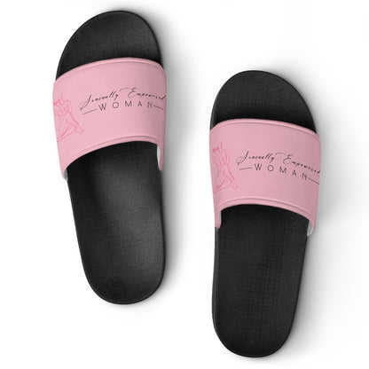 Sensually Empowered Woman home slippers (men's and women's)