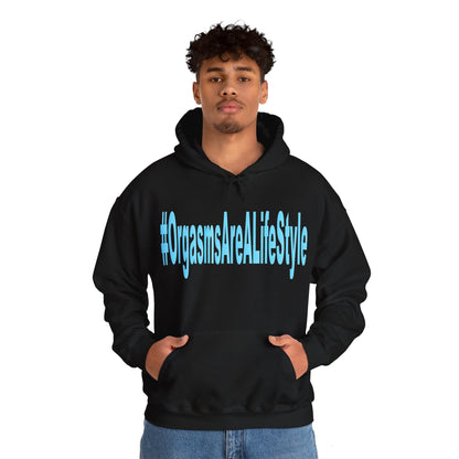 #OrgasmsAreALifeStyle Unisex Heavy Blend™ Hooded Sweatshirt