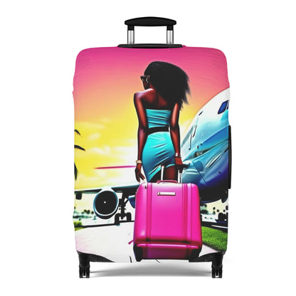 Jet Setter Collection Catching Flights Suitcase Luggage Cover