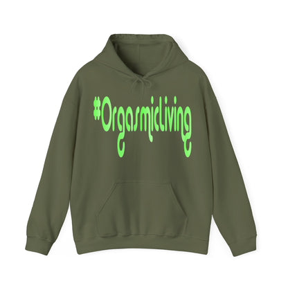 #OrgasmicLiving Hooded Sweatshirt