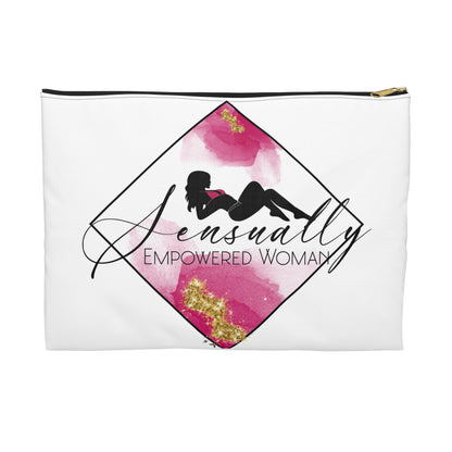 Sensually Empowered Woman II Accessory Pouch