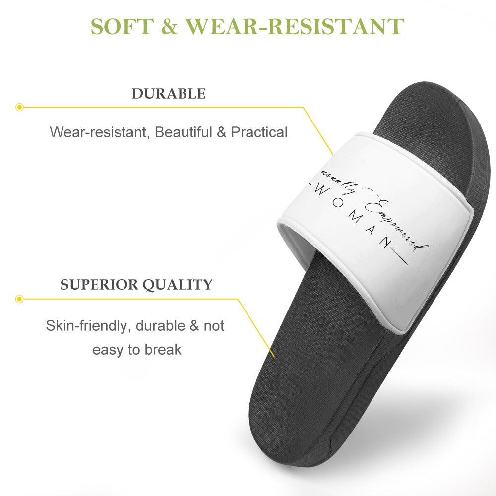 Sensually Empowered Woman home slippers (men's and women's)