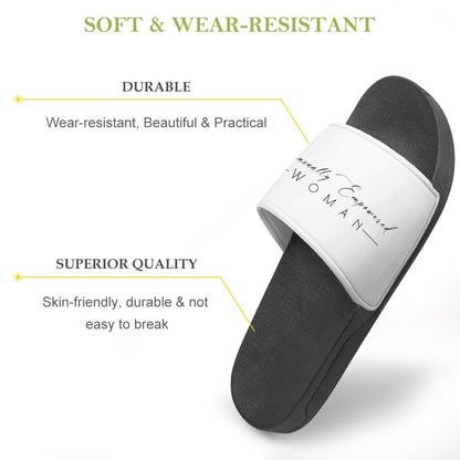 Sensually Empowered Woman home slippers (men's and women's)
