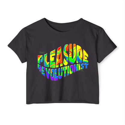 Pleasure Revolutionist Women's Festival Crop Top