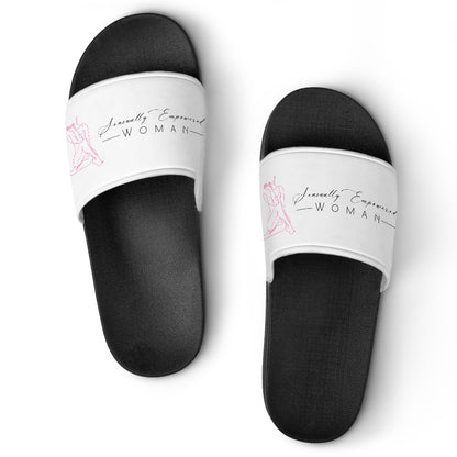 Sensually Empowered Woman home slippers (men's and women's)
