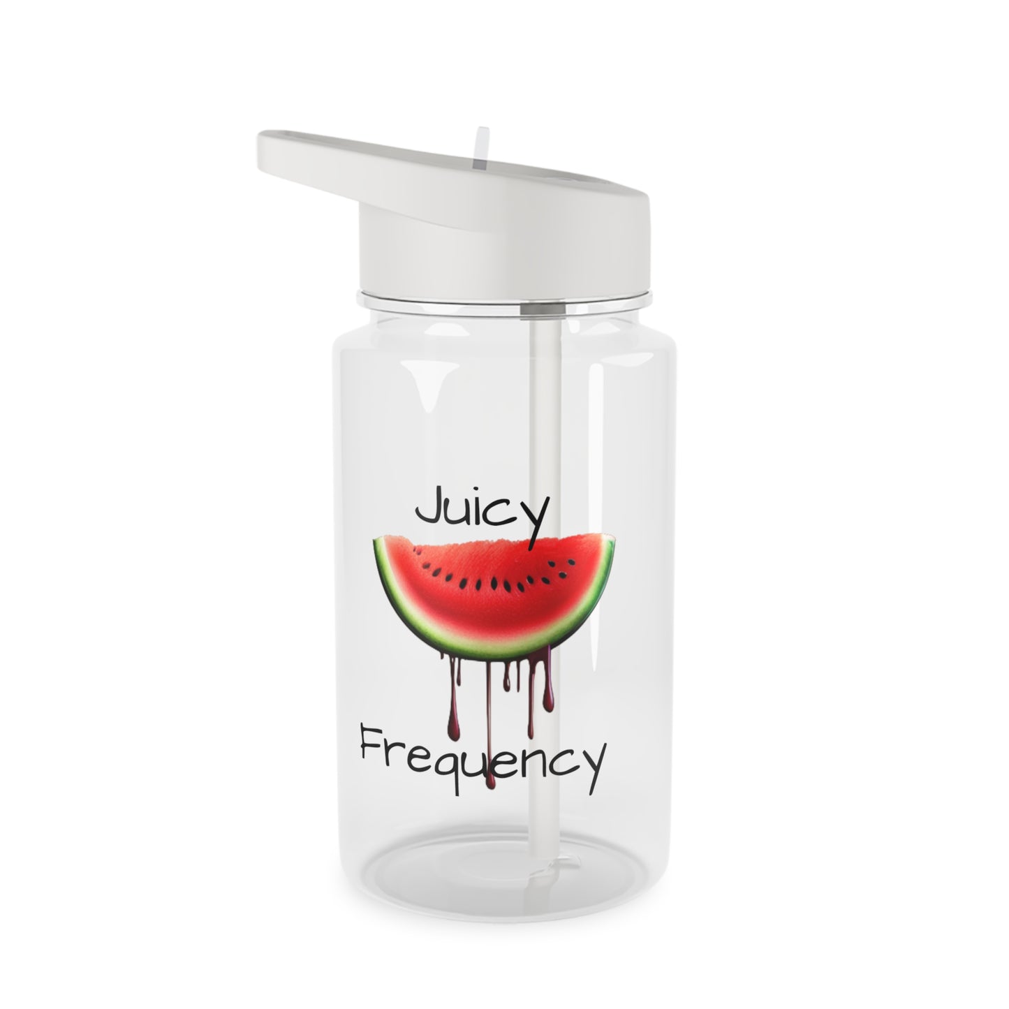 Juicy Frequency Watermelon Woman Tritan Water Bottle