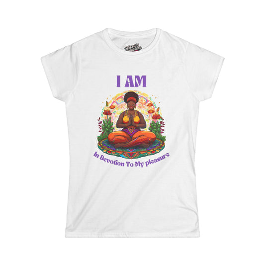 I Am In Devotion to My Pleasure(Purple)  Softstyle Tee