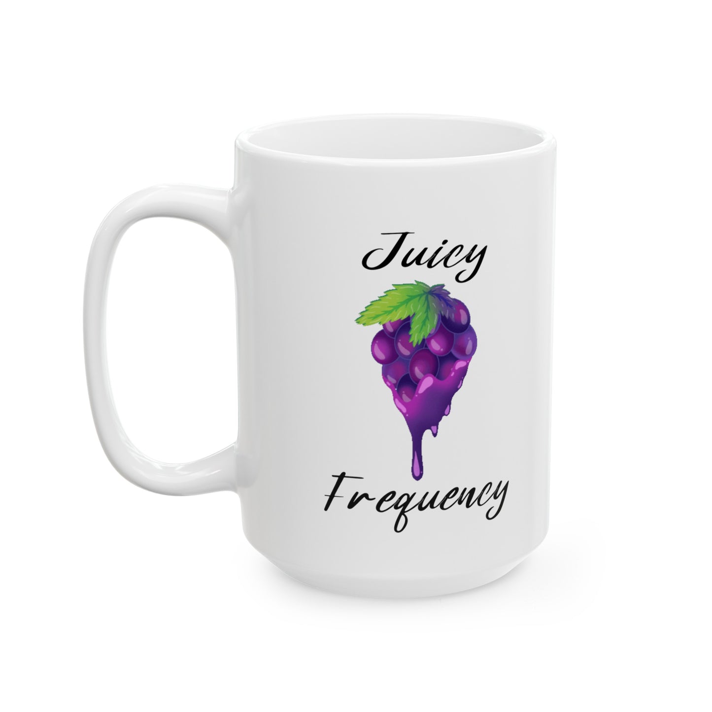 Juicy Frequency Grapes Ceramic Mug