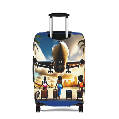 Jet Setter Collection Sisters On the Move Suitcase Luggage Cover