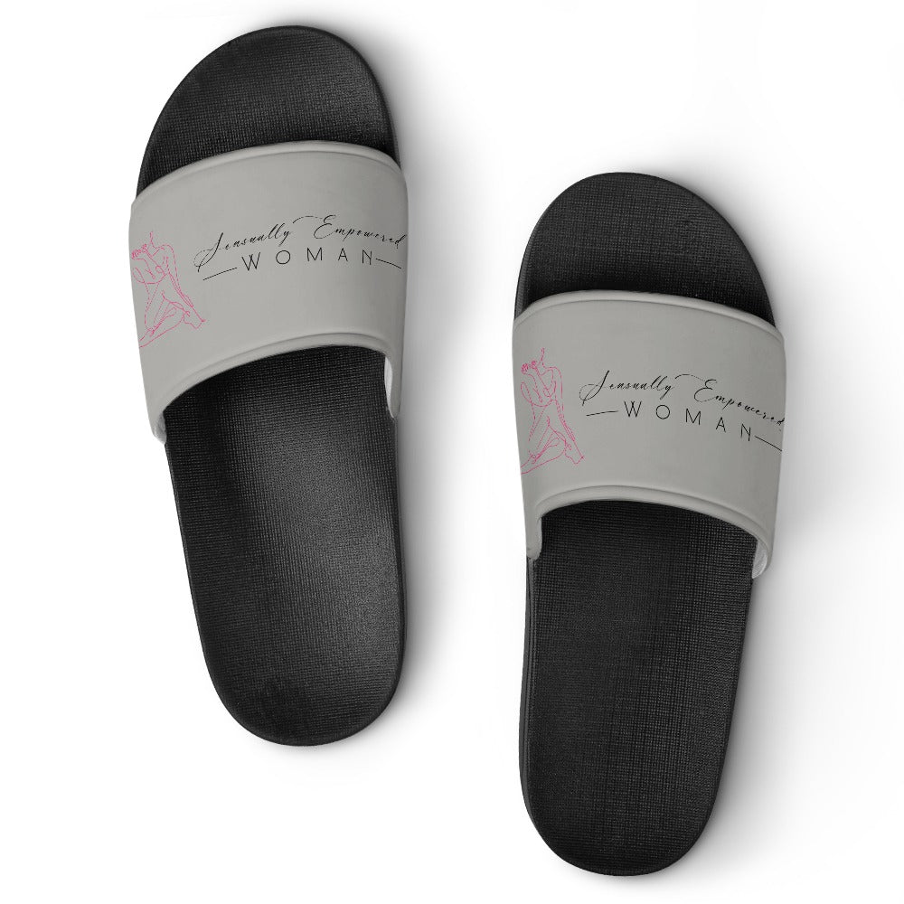 Sensually Empowered Woman home slippers (men's and women's)