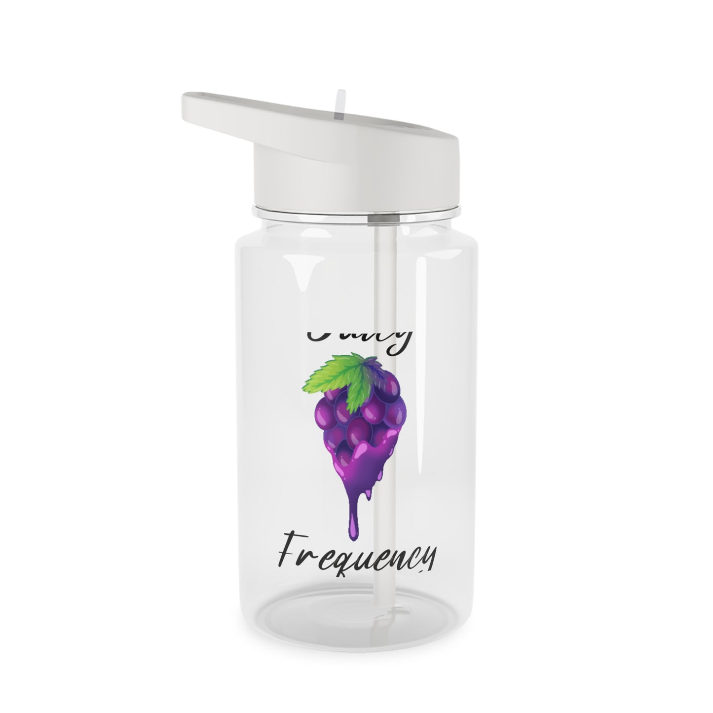 Juicy Frequency Grapes Woman Tritan Water Bottle