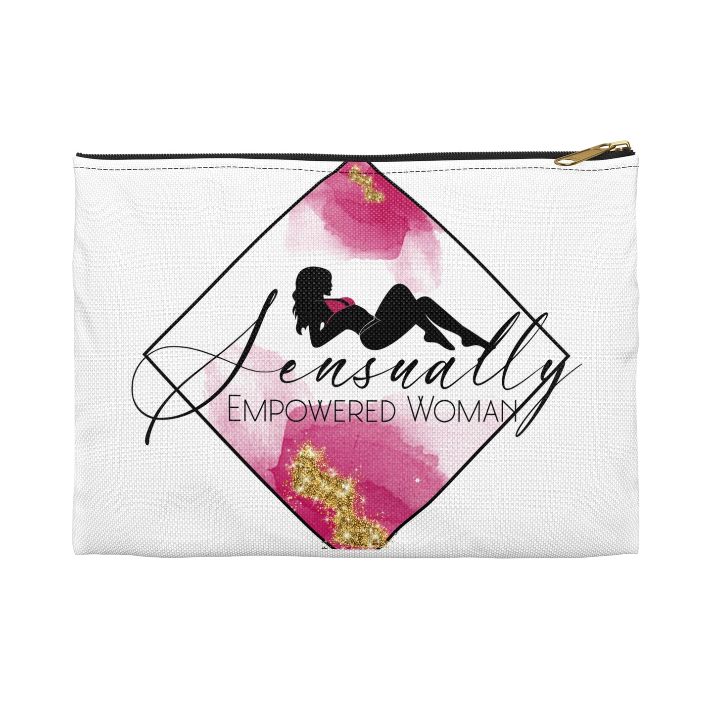 Sensually Empowered Woman II Accessory Pouch