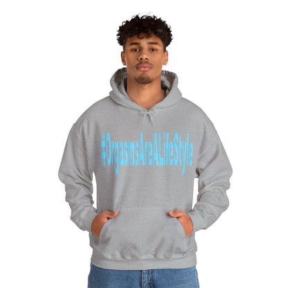 #OrgasmsAreALifeStyle Unisex Heavy Blend™ Hooded Sweatshirt