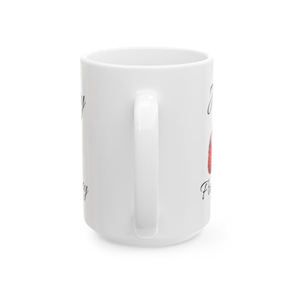 Juicy Frequency Strawberry Ceramic Mug