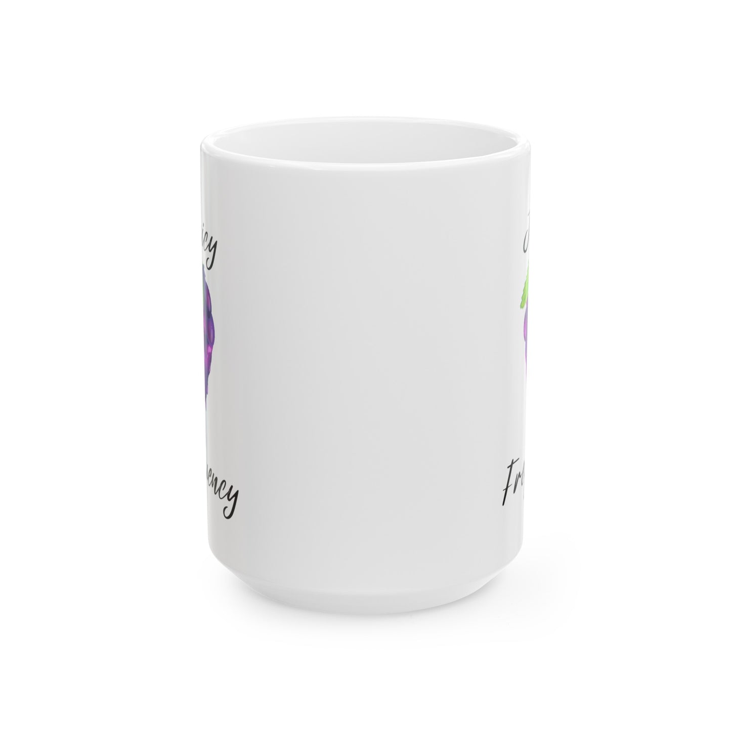 Juicy Frequency Grapes Ceramic Mug