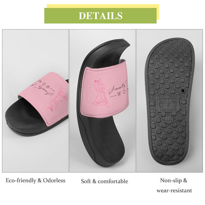 Sensually Empowered Woman home slippers (men's and women's)