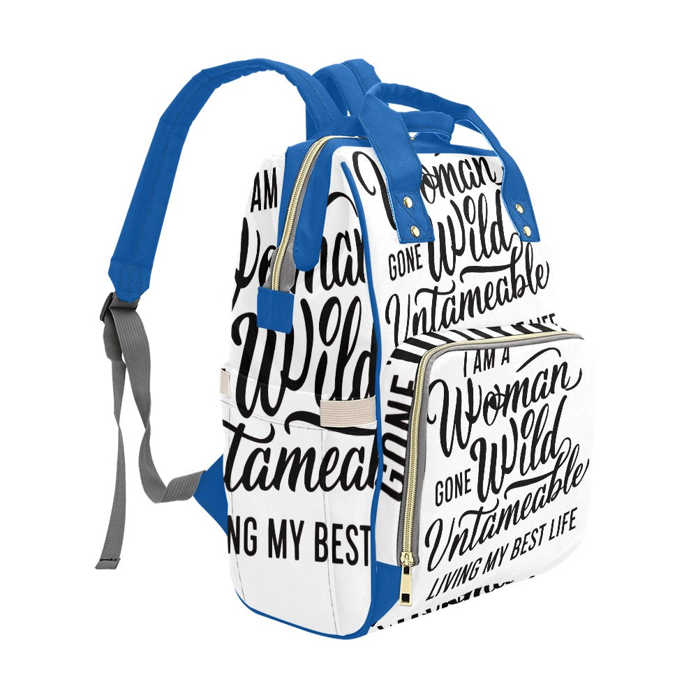 I Am a Woman Gone Wild Multi-Function Backpack