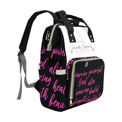 Sensually Empowered Woman Multi-Function Backpack