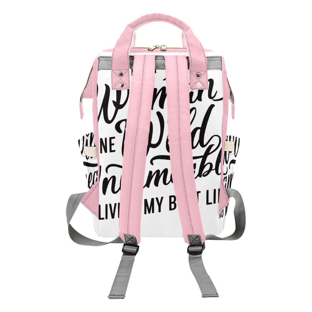 I Am a Woman Gone Wild Multi-Function Backpack