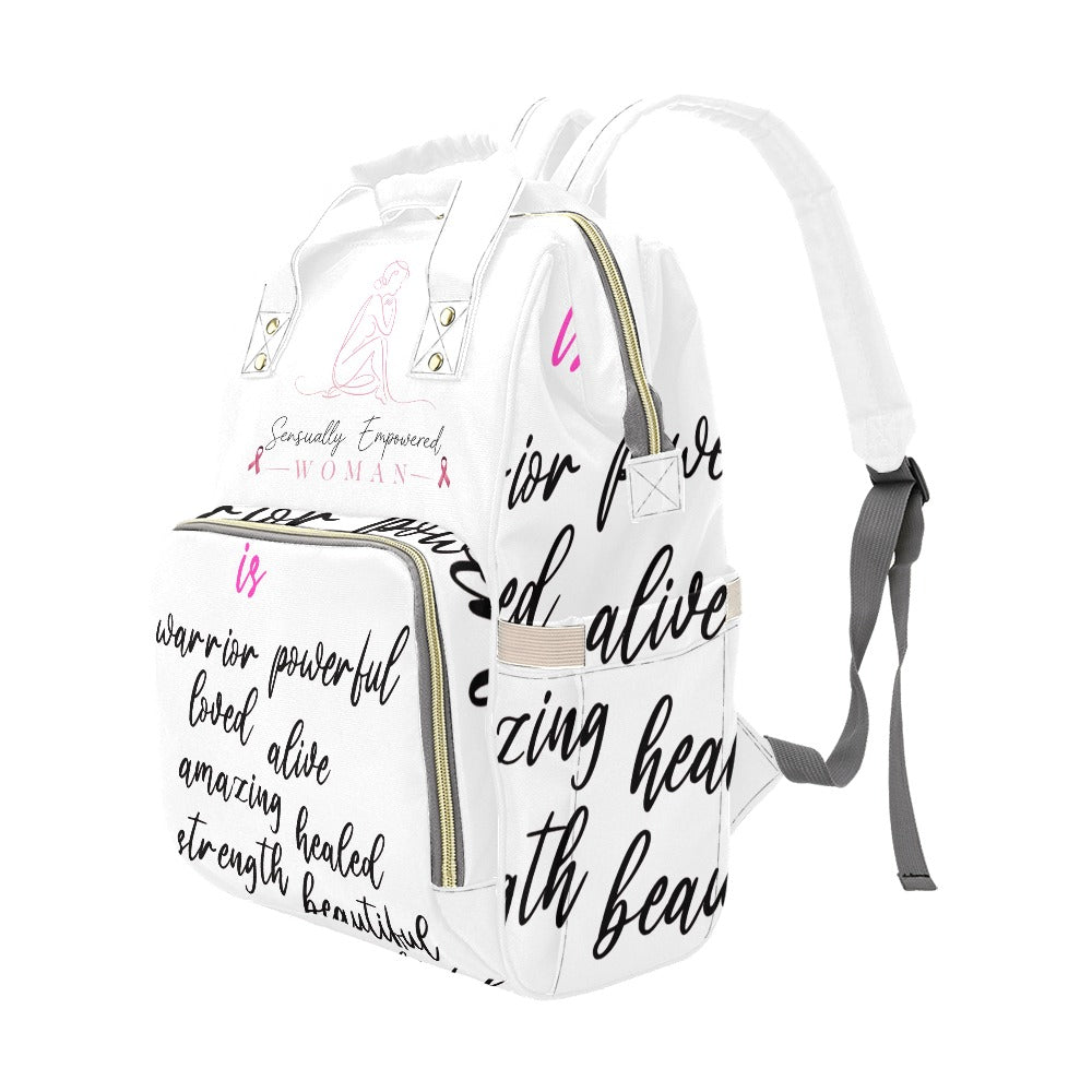 Sensually Empowered Woman Multi-Function Backpack