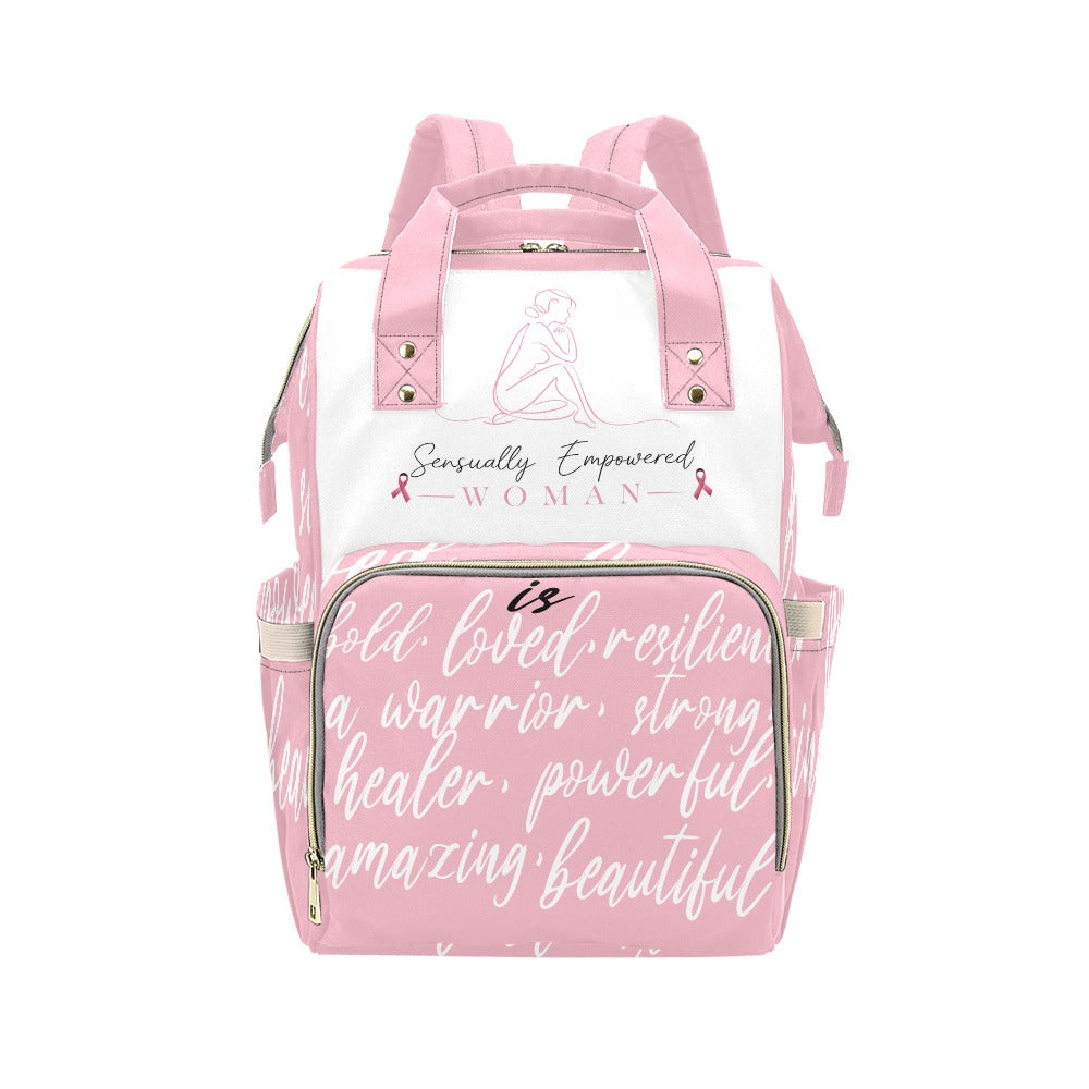 Sensually Empowered Woman Multi-Function Backpack