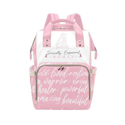 Sensually Empowered Woman Multi-Function Backpack