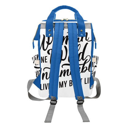 I Am a Woman Gone Wild Multi-Function Backpack