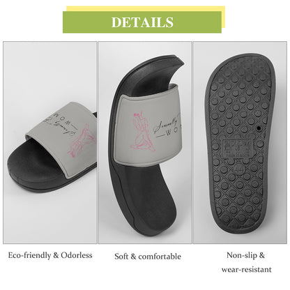 Sensually Empowered Woman home slippers (men's and women's)