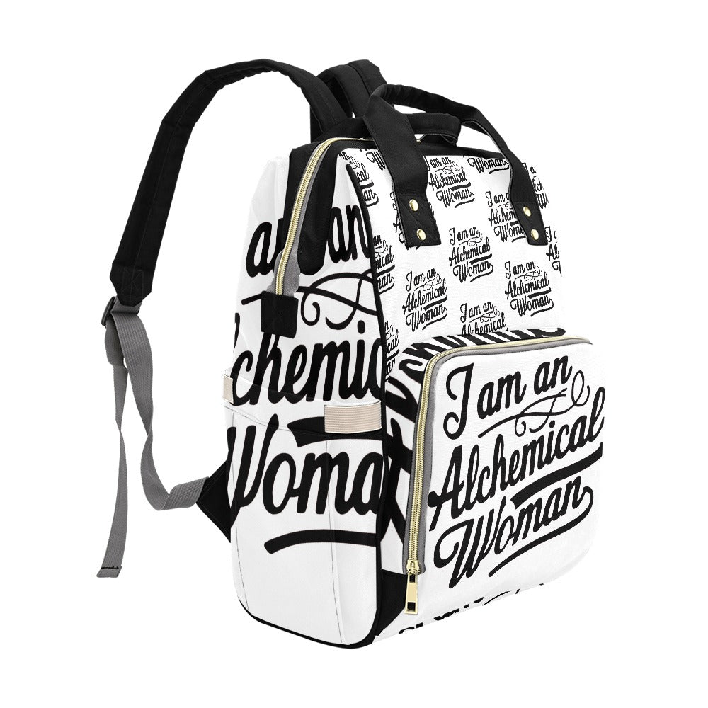 I Am an Alchemical Woman Multi-Function Backpack