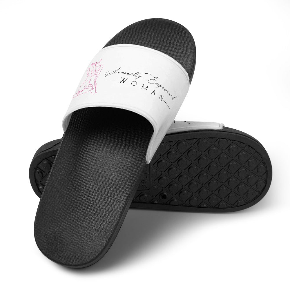 Sensually Empowered Woman home slippers (men's and women's)